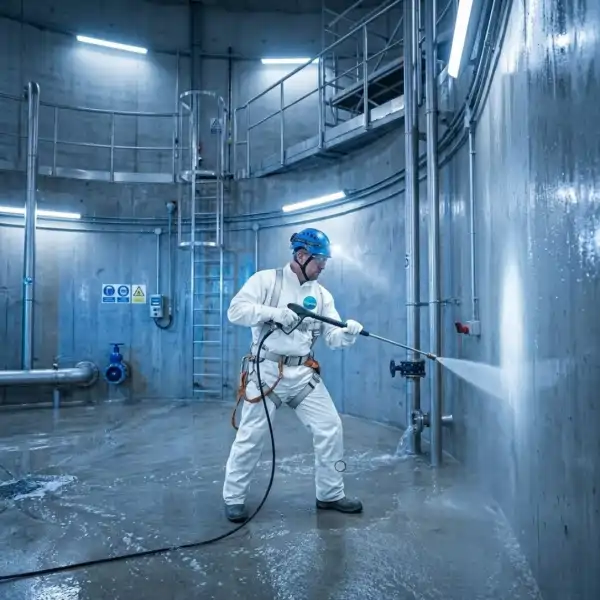 Limpeza de Reservatórios