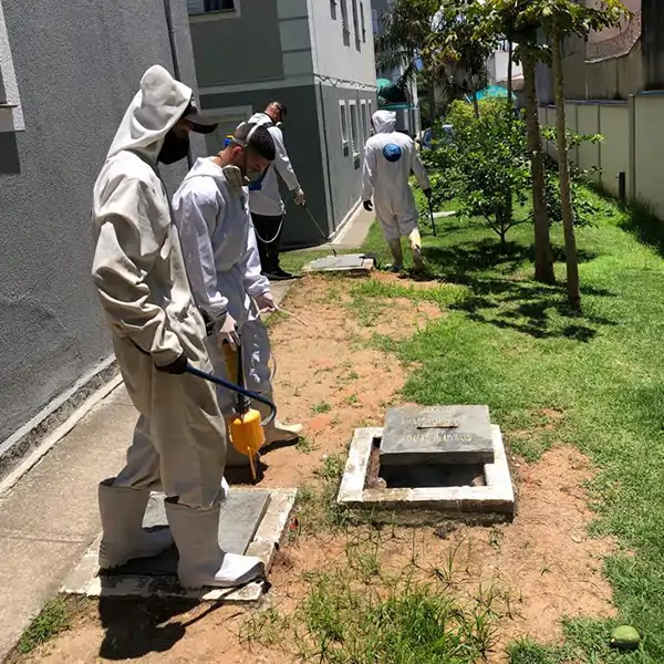 Sede da Higietek no Jardim Mavisou em Lavrinhas, base da operação para Cruzeiro e região.